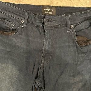7 jeans men’s. Dark wash.